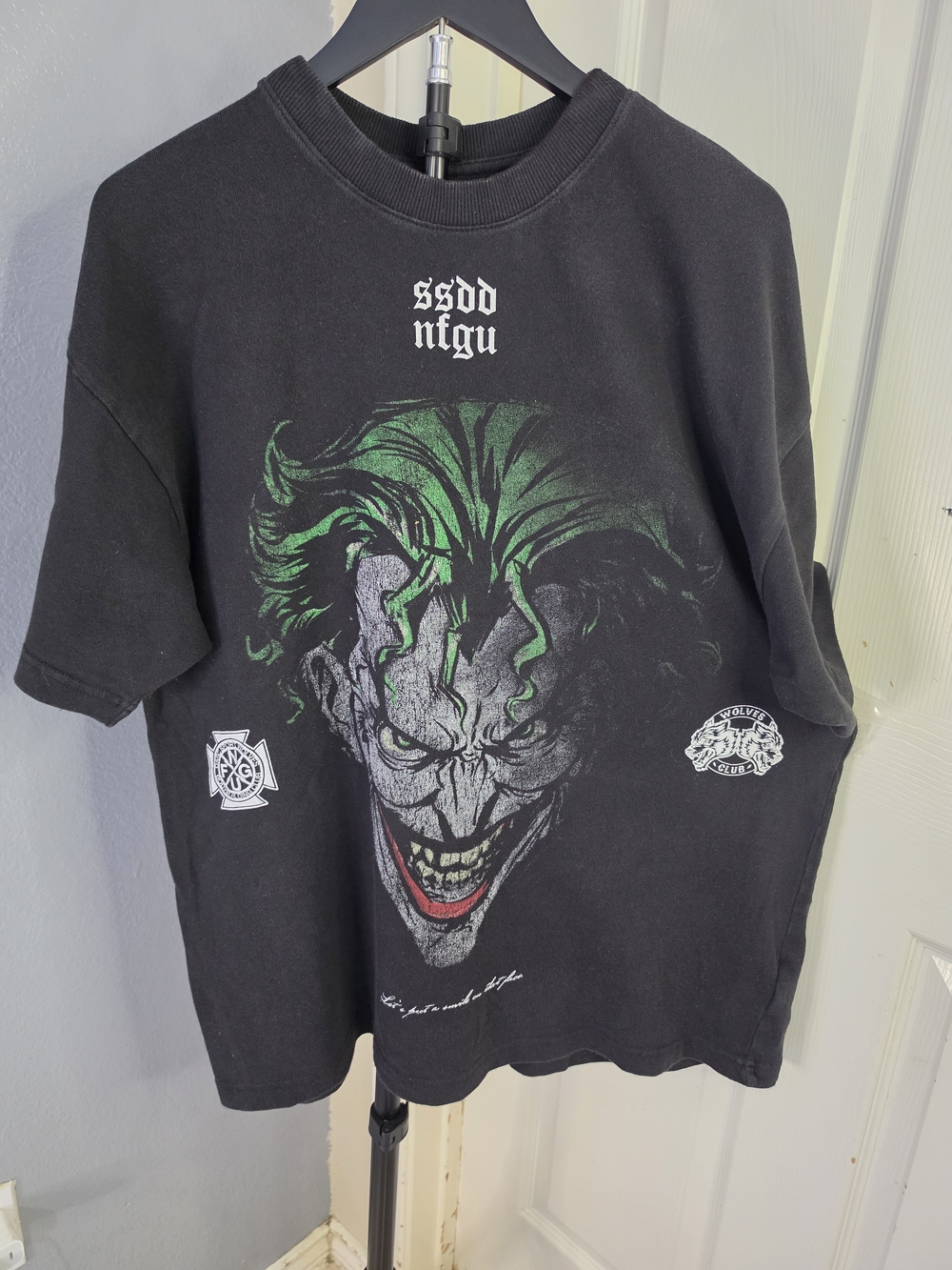 Darc Sport x DC Joker Premium Oversized Tee - Limited Edition 561/1000 - Size M